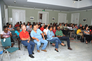Siklo di charla  informativo Guera na Kòrsou?!,  na Archivo Nashonal